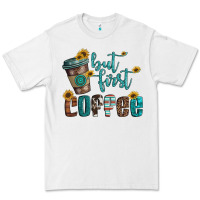 White but first coffee Premium Tee - Artiststas
