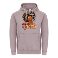 Vintage Zinc black queen Vintage Hoodie - MaliasSmallBusiness