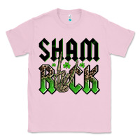 Bubblegum Pink St. Patrick's shamrock Classic Tee - OliviaCreatesArt