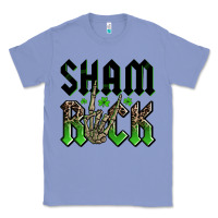 Colony Blue St. Patrick's shamrock Classic Tee - OliviaCreatesArt
