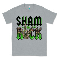Heather Grey St. Patrick's shamrock Classic Tee - OliviaCreatesArt