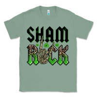 Sage St. Patrick's shamrock Classic Tee - OliviaCreatesArt