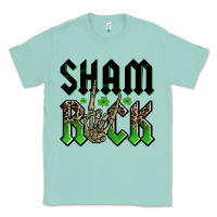 Seafoam St. Patrick's shamrock Classic Tee - OliviaCreatesArt