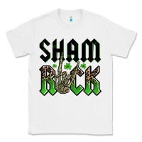 White St. Patrick's shamrock Classic Tee - OliviaCreatesArt