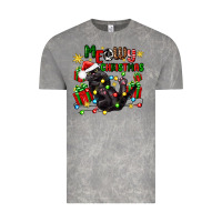 Cloud Rock meowy christmas Vintage Tee - Zillion Design Studio