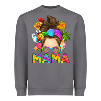 Storm messy bun mama summer Heavyweight Sweatshirt - RanaPortraitStore