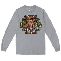 Heather Grey stay wild Long Sleeve Tee - SublimationCraftShop