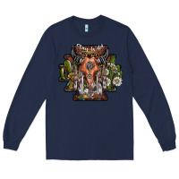 Navy stay wild Long Sleeve Tee - SublimationCraftShop