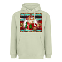 Matcha Christmas coffee Heavyweight Hoodie - Jasminsmagicworld