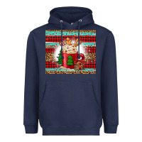 Navy Christmas coffee Heavyweight Hoodie - Jasminsmagicworld