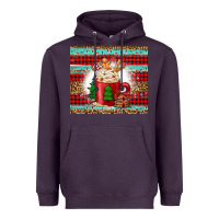 Plum Christmas coffee Heavyweight Hoodie - Jasminsmagicworld