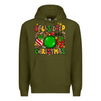 Army Green balls deep into christmas Premium Hoodie - MaliasSmallBusiness