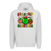 Dove Grey balls deep into christmas Premium Hoodie - MaliasSmallBusiness