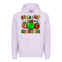 Lilac balls deep into christmas Premium Hoodie - MaliasSmallBusiness