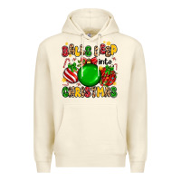 Sandshell balls deep into christmas Premium Hoodie - MaliasSmallBusiness