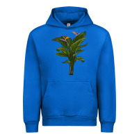 Cobalt the bird of paradise Urban Hoodie - LillyAllenDesigns