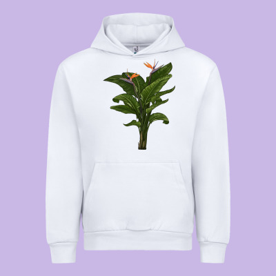The Bird Of Paradise Urban Hoodie Designed By Lillyallendesigns