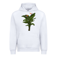 White the bird of paradise Urban Hoodie - LillyAllenDesigns
