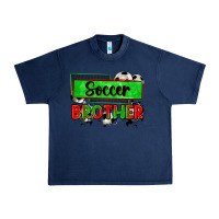 Navy soccer brother Urban Heavy Tee - Zillion Design Studio