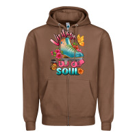 Chestnut vintage soul Zipper Hoodie - BundleAndBundleShop