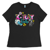 Black x ray tech Ladies Tee - AdoDesignShop