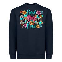 Navy best mom ever Heavyweight Sweatshirt - RanaPortraitStore