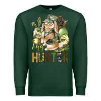 Sports Green Egg hunter Premium Sweatshirt - NancyCooperArtShop