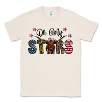 Natural oh my stars Classic Tee - CowhideDigitalArt