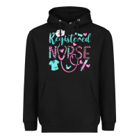 Black registered nurse rn Heavyweight Hoodie - BarkalooDesign