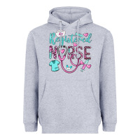 Heather Grey registered nurse rn Heavyweight Hoodie - BarkalooDesign