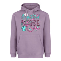Lavender registered nurse rn Heavyweight Hoodie - BarkalooDesign