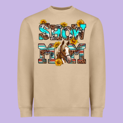 Heavyweight Sweatshirt show mom horse