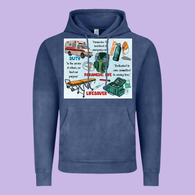 Vintage Hoodie paramedic life