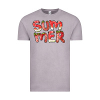 Vintage Zinc summer watermelon and strawberry Vintage Tee - BarkalooDesign