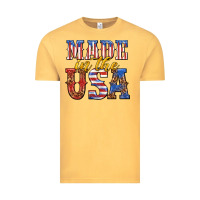 Vintage Mustard made in the usa Vintage Tee - texasbilliewilder