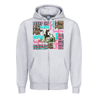 Heather Grey heifer Zipper Hoodie - AdoDesignShop