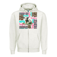 Oatmeal Heather heifer Zipper Hoodie - AdoDesignShop
