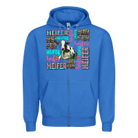 True Royal heifer Zipper Hoodie - AdoDesignShop