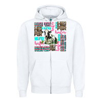 White heifer Zipper Hoodie - AdoDesignShop