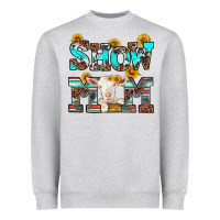 Heather Grey show mom goat Heavyweight Sweatshirt - RanaPortraitStore
