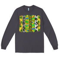 Smoke St. Patrick's Day brushstrokes Long Sleeve Tee - Neo Western