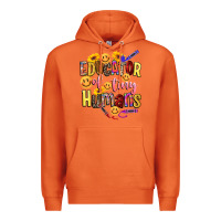 Carrot educator of tiny humans Premium Hoodie - NancyCooperArtShop