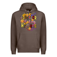 Coffee educator of tiny humans Premium Hoodie - NancyCooperArtShop