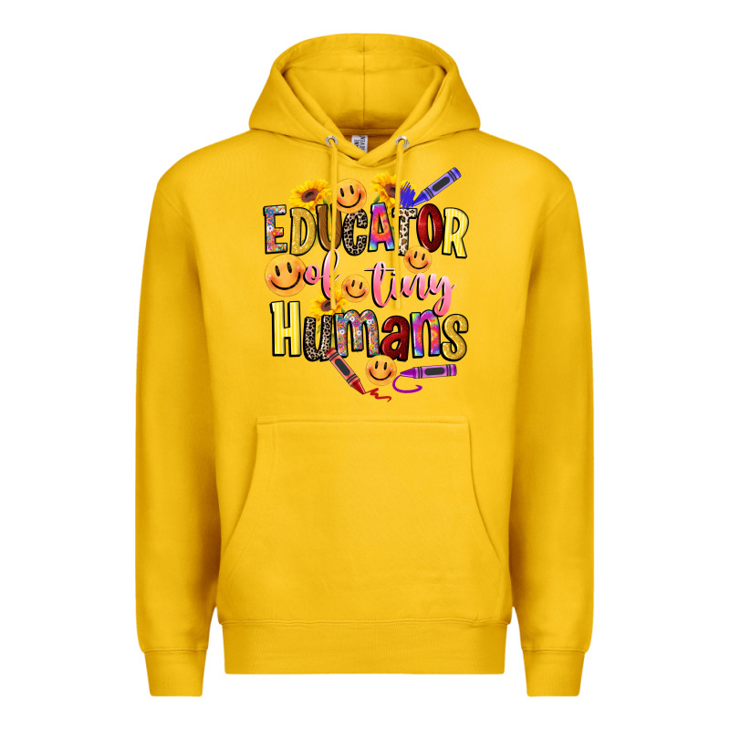 Educator Of Tiny Humans Premium Hoodie by NancyCooperArtShop | Teevron