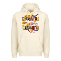 Sandshell educator of tiny humans Premium Hoodie - NancyCooperArtShop