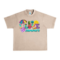 French Oak i love summer Urban Heavy Tee - texasbilliewilder