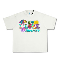 Pistachio i love summer Urban Heavy Tee - texasbilliewilder