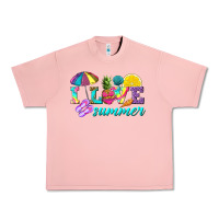 Salmon i love summer Urban Heavy Tee - texasbilliewilder
