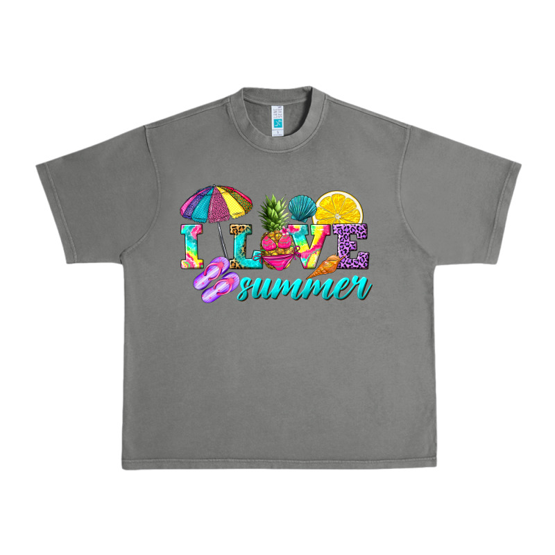 I Love Summer Urban Heavy Tee by texasbilliewilder | Teevron