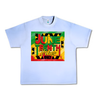 Juneteenth Vibes Only Tumbler Urban Heavy Tee | Teevron